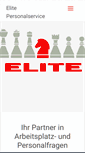 Mobile Screenshot of elite-personalservice.de